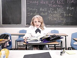 Naughty Student 18+ Asks For Extra Detention