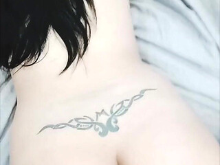 Anala Cumshot in Bed Infinite Sex