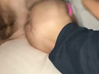 Close up fuck girl in big cock