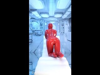 Zlatexa Red liquid doll