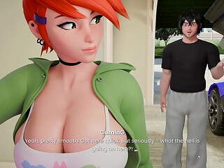 Mansion Days [ TABOO Hentai Game ] Ep.1 Going back to my HOT STEP FAMILY after getting fired !