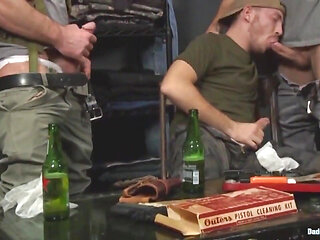 Cock Party in the Bunker