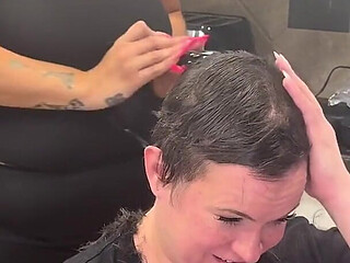 Shaving Quinns Head