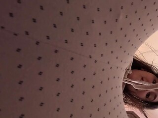 Wet Latina gets facesit