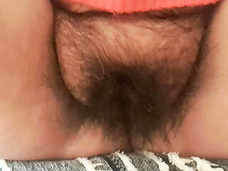 Monse MILF Hairy Pussy Wet Solo Masturbation at Gynecologist Without Panties