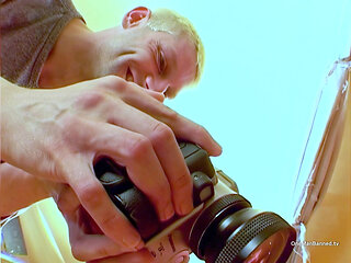 Early Footage of Angel Long Being Fucked While Her Boyfriend Watches