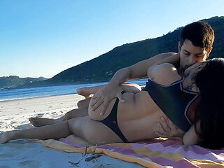 HOT couple on the beach