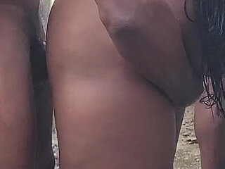 Intense Foursome Two Male and Female