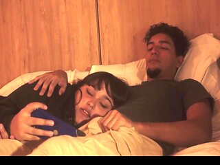 Watching Netflix With My Stepsister But I Couldnt Help But Put My Penis In Her Mouth, They Almost Discovered Us!!