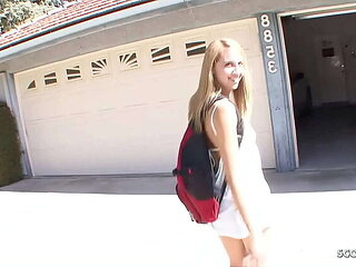 Cute College Girl Renae Morgan Gets Picked Up and Fucked Hard by Eric Swiss