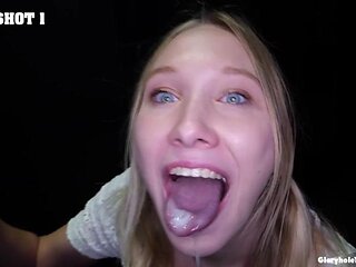 The cum matches your blue eyes, McKenna! ft. Scotty P, Mckenna Lynn, Peter King, Solo The Bull  Jaxson Briggs by GloryHole TOP Secrets: Porn