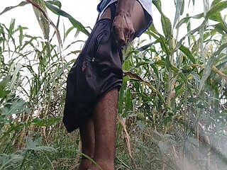 First timer guy with hot indian shemale forest outdoor