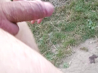 Wiggly walk in a naturism park