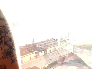 Dreadhot Fucked Against the Hotel Window Before Breakfast