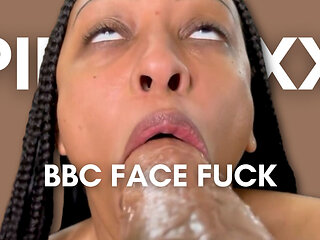 Pink Foxx BBC Face Fuck
