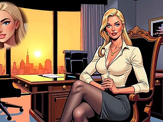 Cyber Longings Hentai ASMR Office Romance