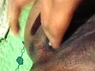 Indian girl finger