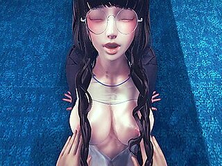 Car Toon - Hot Asian Secretary Fucked Right In The Office - 3d Hentai