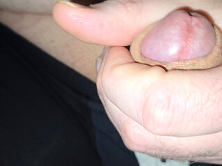 Dressed up Cock Getting Stroked