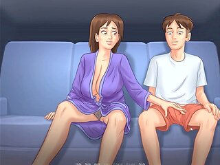 Internal ejaculation, three dimensional, full nude