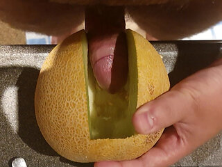 Make my dick sweet and juicy with melon cum