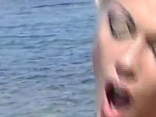 Beautiful Busty Mermaid Fucked and Cummed in Mouth by Huge Cock in the Sea