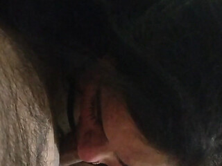 She Enjoy My Dick with His Beautiful Tough and Deep Slow Throat
