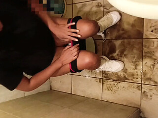 He peed on her cock while she watches, helpless
