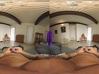 Martina Smeraldi's forbidden desire in VR