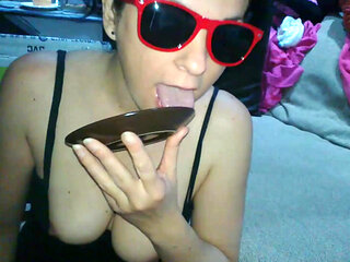 Food Porn Fantasy. Eating Cum