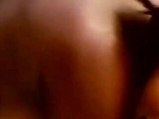 Ebony Hottie Sucks and Fucks Huge Dick Outdoors