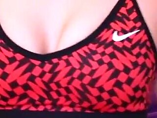Kimber Lee Hot Ass Worship in Shorts and Sneakers