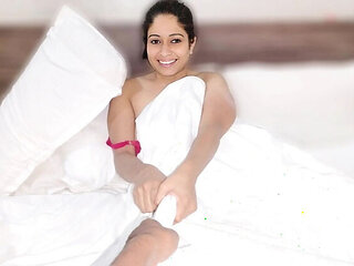 Indian Stepsister Facial Cumshot After Caught Fingering Pussy - Hindi Audio Desi Sex
