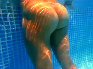 Hot Couple Pool Sex - the Neighbors Love When We Put on a Show!