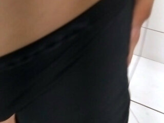 Black Sexy Wet Underwear After Shower - Come Grab My Cock, Feel My Hot Body  Ya Habibi, Ven y Siente
