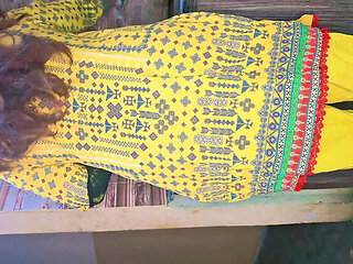 Horny Stepmom Faryal Fucks Stepson Doggy Style - Hindi Audio Dirty Talk