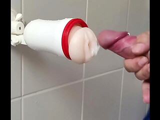 Fuck, piss and cum on my fake pussy
