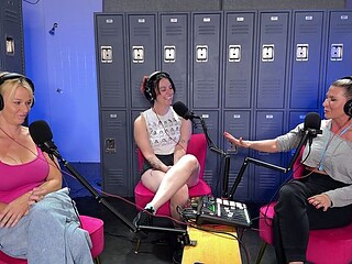 Ariel X Sits Down With Blake Jones and London River for Locker Room Talk