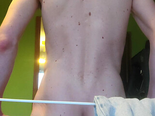 Polish boy striptease amateur