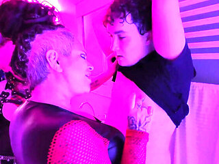 Dirty Slave Boy Humiliated By Two Dommes In Rough Shower Threesome