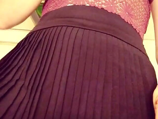 Naughty Housewife Squirts in the Kitchen and Splashes the Table Ginnagg