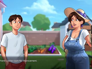 Horny Dude Helping His Sexy MILF with the House Chores - Summertime Saga 04