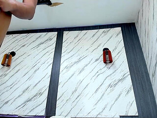 Blowjob with Toys: Dildo and Cock in Her Throat