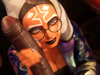 Interracial Dirty Talk While -Ashoka Sucks n Strokes BBC- Ahsoker Gameplay