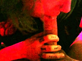 Pigtailed amateur teen blowjob