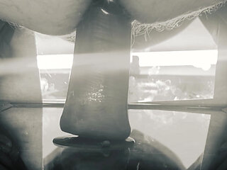 Creaming arsehole pounding