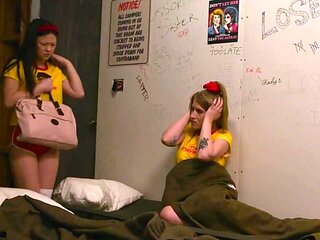 Camp counselor is going to make that bitch sweat