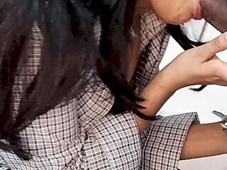 School Girl Fucked by Principal Sir in His House for Good Marks