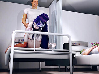 3D Big Boobs Slut Naked Her Perfect Body Cheating with Stranger