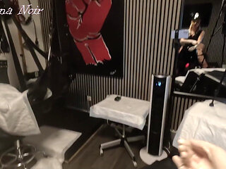 Extreme Anal Play Party with Adelina Noir and Mistress Luciana